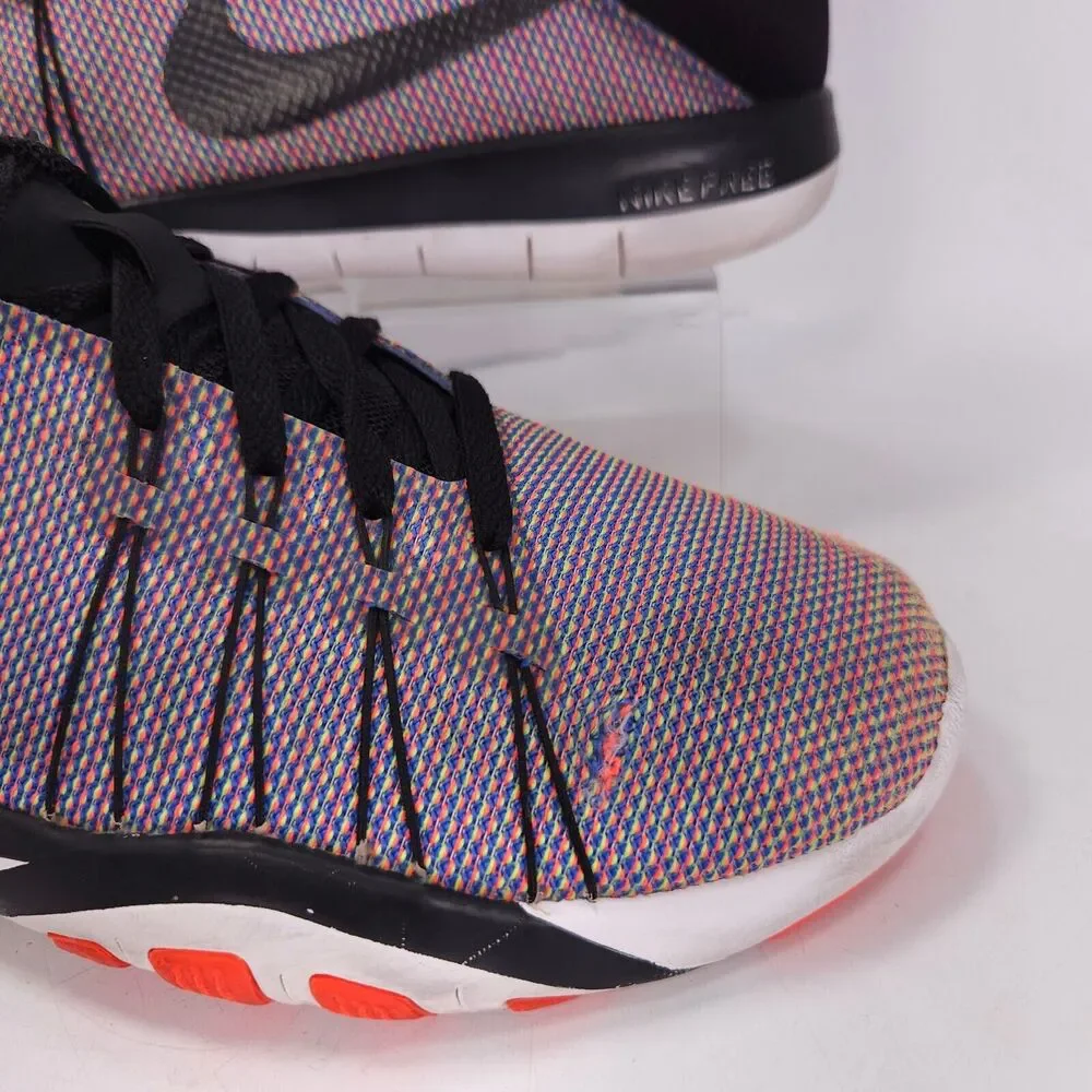 Nike Free TR 3 Athletic Running Shoe Womens Size 8.5 833424-006 Gray Black